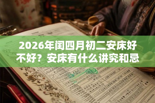 2026年闰四月初二安床好不好？安床有什么讲究和忌讳？