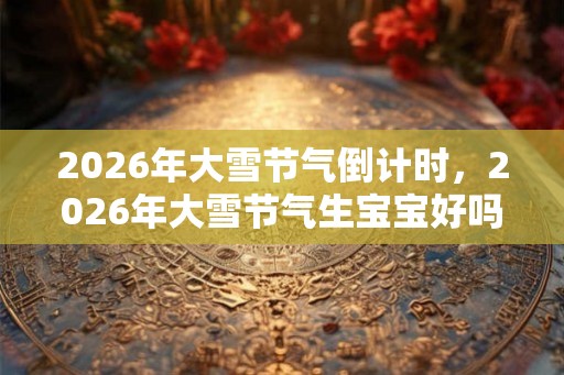 2026年大雪节气倒计时，2026年大雪节气生宝宝好吗？