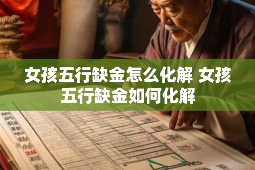 女孩五行缺金怎么化解 女孩五行缺金如何化解