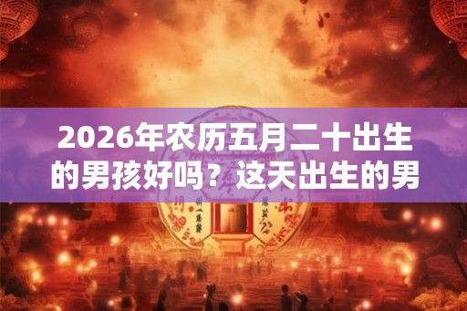 2026年农历五月二十出生的男孩好吗？这天出生的男孩怎么样？