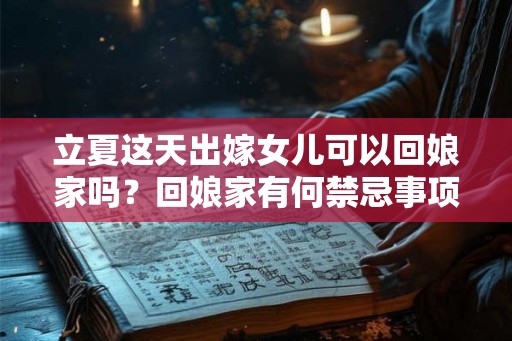 立夏这天出嫁女儿可以回娘家吗？回娘家有何禁忌事项？
