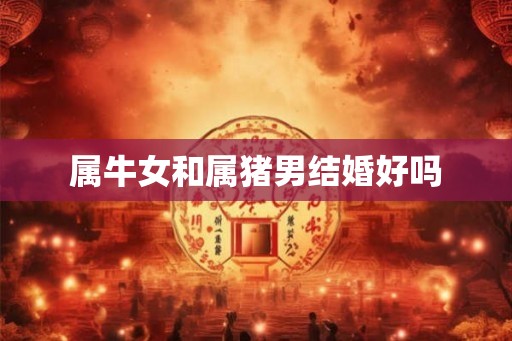 属牛女和属猪男结婚好吗