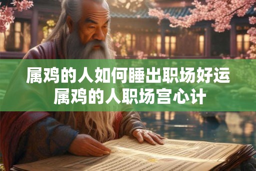 属鸡的人如何睡出职场好运 属鸡的人职场宫心计