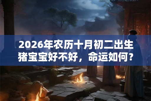 2026年农历十月初二出生猪宝宝好不好，命运如何？