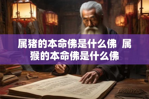 属猪的本命佛是什么佛  属猴的本命佛是什么佛