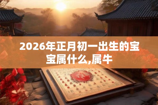 2026年正月初一出生的宝宝属什么,属牛