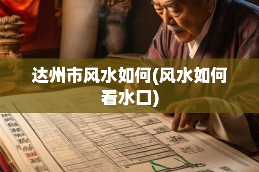 达州市风水如何(风水如何看水口)