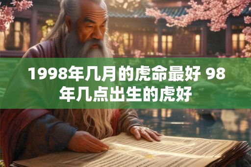 1998年几月的虎命最好 98年几点出生的虎好