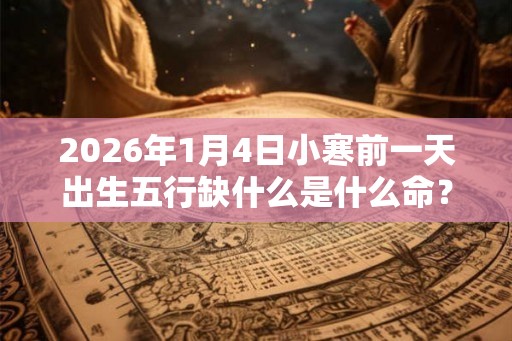 2026年1月4日小寒前一天出生五行缺什么是什么命？