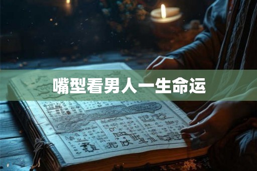 嘴型看男人一生命运