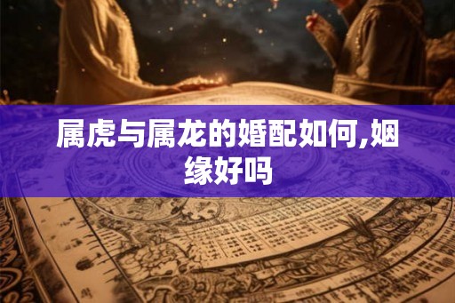 属虎与属龙的婚配如何,姻缘好吗