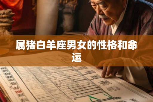 属猪白羊座男女的性格和命运
