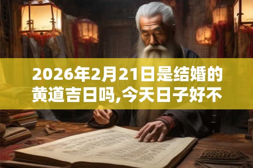 2026年2月21日是结婚的黄道吉日吗,今天日子好不好