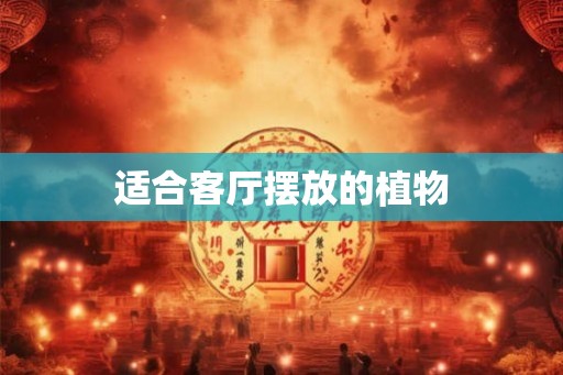 适合客厅摆放的植物