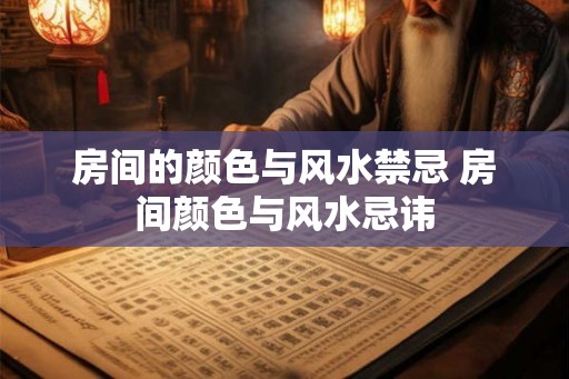 房间的颜色与风水禁忌 房间颜色与风水忌讳 房间的颜色与风水禁忌 房间颜色与风水忌讳