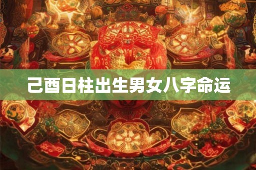 己酉日柱出生男女八字命运 己酉日柱出生男女八字命运