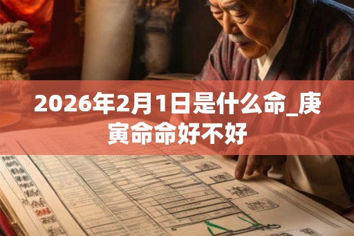 2026年2月1日是什么命_庚寅命命好不好