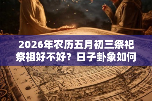2026年农历五月初三祭祀祭祖好不好？日子卦象如何？