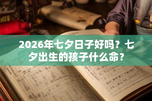 2026年七夕日子好吗？七夕出生的孩子什么命？