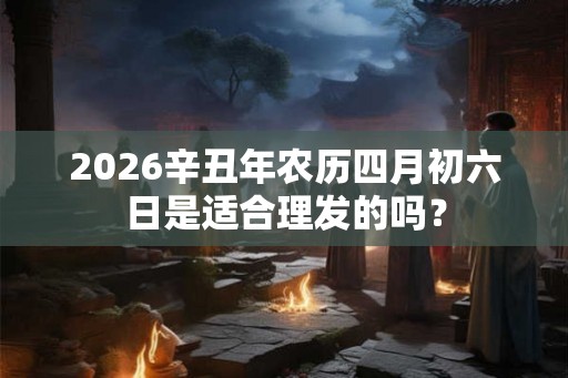 2026辛丑年农历四月初六日是适合理发的吗？