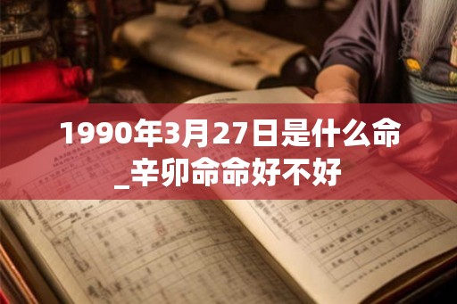 1990年3月27日是什么命_辛卯命命好不好 1990年3月27日是什么命_辛卯命命好不好