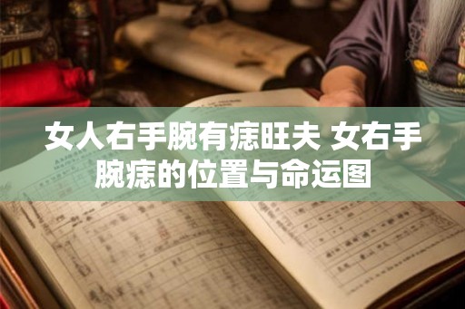 女人右手腕有痣旺夫 女右手腕痣的位置与命运图