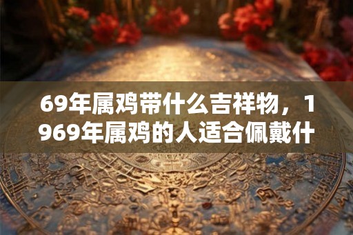 69年属鸡带什么吉祥物，1969年属鸡的人适合佩戴什么