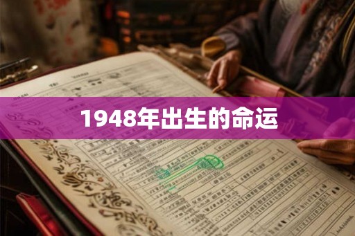 1948年出生的命运