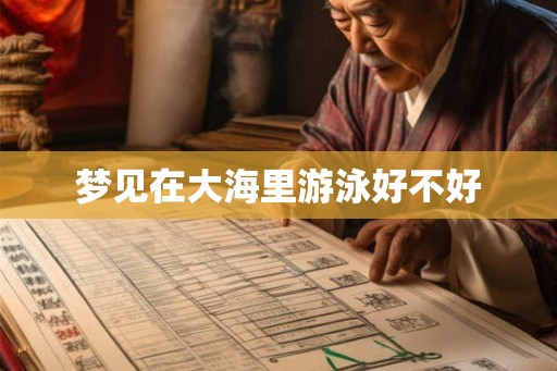梦见在大海里游泳好不好