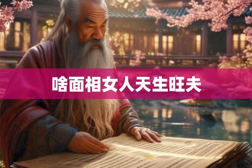 啥面相女人天生旺夫