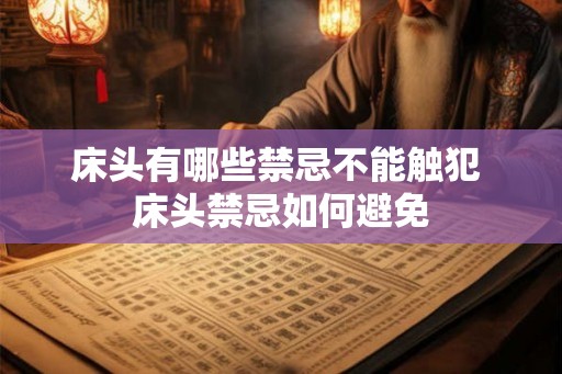 床头有哪些禁忌不能触犯 床头禁忌如何避免