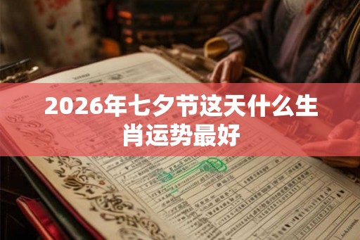 2026年七夕节这天什么生肖运势最好 2026年七夕节这天什么生肖运势最好