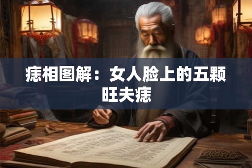 痣相图解:女人脸上的五颗旺夫痣 痣相图解:女人脸上的五颗旺夫痣