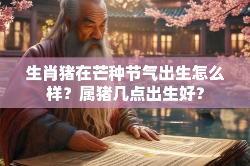 生肖猪在芒种节气出生怎么样？属猪几点出生好？