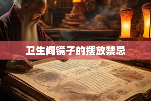 卫生间镜子的摆放禁忌