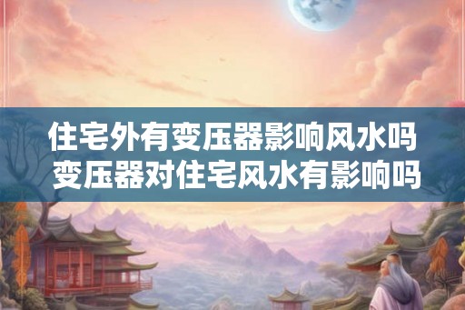 住宅外有变压器影响风水吗 变压器对住宅风水有影响吗