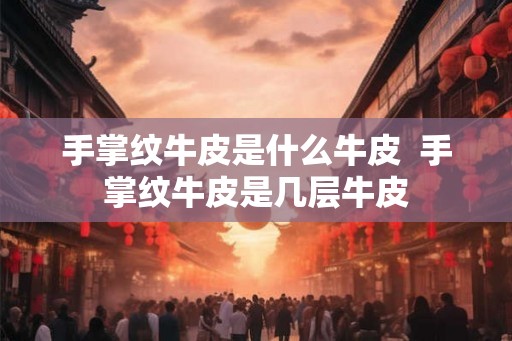 手掌纹牛皮是什么牛皮  手掌纹牛皮是几层牛皮
