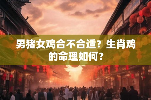 男猪女鸡合不合适?生肖鸡的命理如何? 男猪女鸡合不合适?生肖鸡的命理如何?