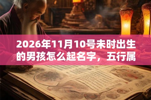2026年11月10号未时出生的男孩怎么起名字，五行属什么