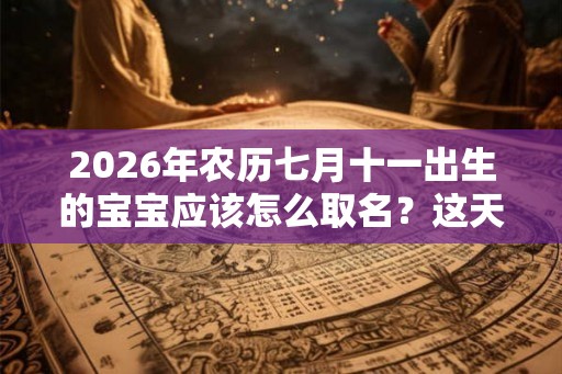 2026年农历七月十一出生的宝宝应该怎么取名？这天出生的宝宝好吗？