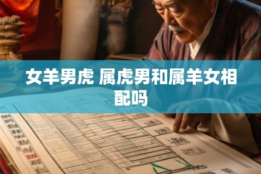 女羊男虎 属虎男和属羊女相配吗 女羊男虎 属虎男和属羊女相配吗