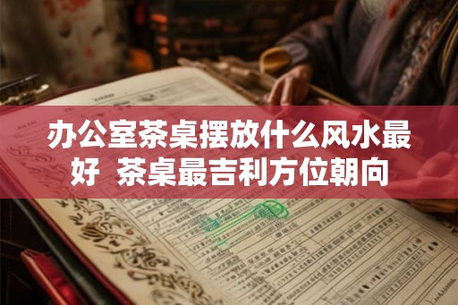 办公室茶桌摆放什么风水最好 茶桌最吉利方位朝向 办公室茶桌摆放什么风水最好 茶桌最吉利方位朝向