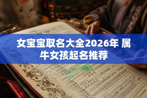 女宝宝取名大全2026年 属牛女孩起名推荐