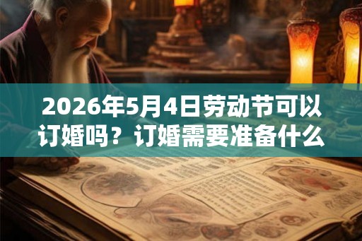 2026年5月4日劳动节可以订婚吗?订婚需要准备什么? 2026年5月4日劳动节可以订婚吗?订婚需要准备什么?