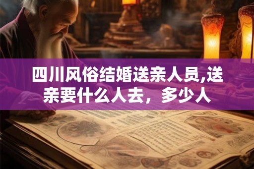 四川风俗结婚送亲人员,送亲要什么人去，多少人