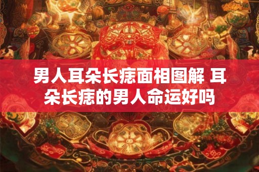 男人耳朵长痣面相图解 耳朵长痣的男人命运好吗