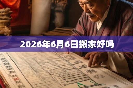 2026年6月6日搬家好吗 2026年6月6日搬家好吗