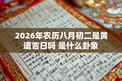 2026年农历八月初二是黄道吉日吗 是什么卦象
