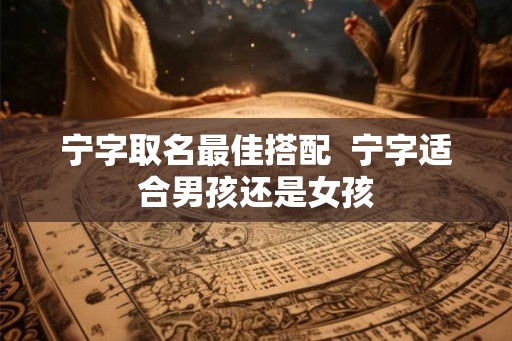 宁字取名最佳搭配  宁字适合男孩还是女孩