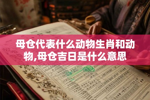 母仓代表什么动物生肖和动物,母仓吉日是什么意思